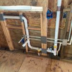 Pipeline Installed in wooden room